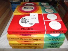 11 Philips compact electronic engineer kits, EE1050,