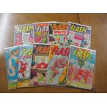 DC Comics The Flash 9 issues ranging from 144-159 (Issue No's: 144, 145, 149, 153, 154, 155, 156,