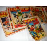 A quantity of comics including Lion & Jet etc.