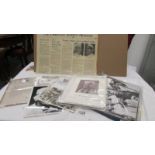 A mixed lot of ephemera relating to Lal Bahadir Shastri,