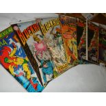 A quantity of comics including Blackhawk & Aquaman