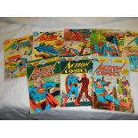 A quantity of Action comics
