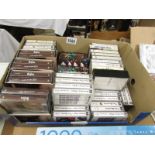 A mixed lot of Beatles tapes.