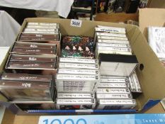 A mixed lot of Beatles tapes.