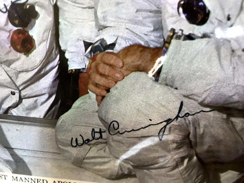 A large quantity of Apollo astronaut photo's, some signed but not authenticated. - Image 31 of 33