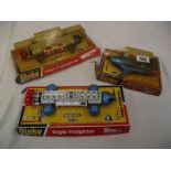 A Dinky 359/360 space 1999 eagle freighter & transporter and 106 Thunderbirds 2.4.