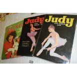 3 Annuals for girls including Judy 1969 & 1970 & Jackie 1976