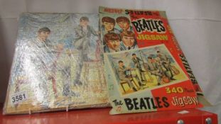 A Beatles 1960's jigsaw puzzle.