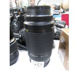 A Nikon 70-300 lens.