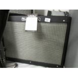 A Fender "Hot Rod Deluxe" 40 watt amplifier, as new with tags.