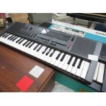 A Bontempi keyboard KS5600 working and a Yamaha Keyboard MK100, working new/boxed.