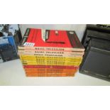 15 volumes of Common Core Basic Electricity Electronics and Television.