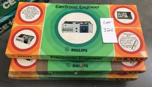 4 Philips electronic kits, EE1003, may be missing some components, so being sold as seen,