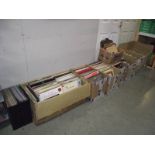 A large collection of 400+ Lp's mostly classical, majority sticker dated from mid 50's to mid 60's,
