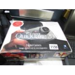 A vintage Apple Mac )S Quicktake 200 digital camera, boxed, software, leads etc., appears complete.
