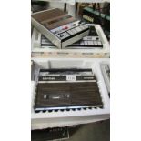3 Grundig cassette players, C420 a/f, C410 working and C200 working, new/boxed.