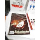 An original 1975 Rickenbacker Professional Guitars Catalogue.