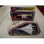 Corgi 651 Air France Concorde and Matchbox K-13 Super kings aircraft transporter.