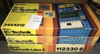 3 Quelle (German) electronic kits, no.