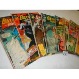 A quantity of Batman & Robin & Lois Lane comics