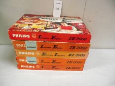 4 Philips interphone engineer kits IE2000 and 1 electronic interphone EI2000,