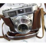 A Kodak Retinette 1B camera.