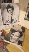 The Brian Epstein Story and "The Man who gave away the Beatles" Alann Williams, signed pictures.