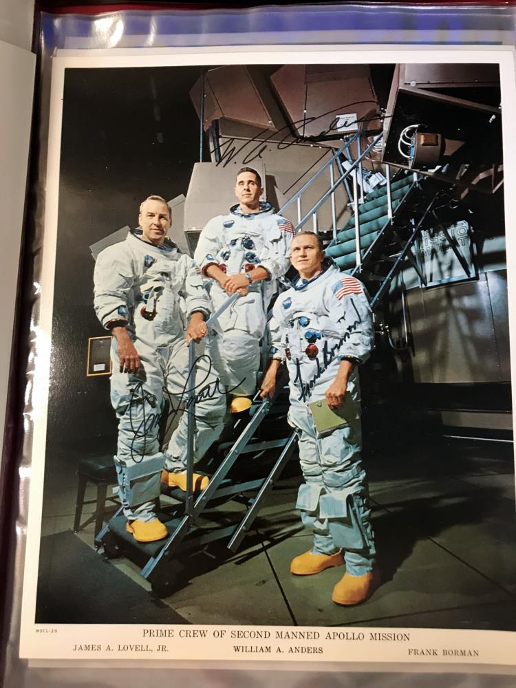 A large quantity of Apollo astronaut photo's, some signed but not authenticated. - Image 29 of 33