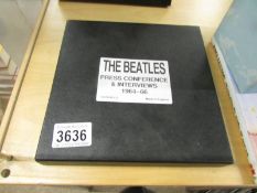 Beatles press interview 1964-66 CD's, postcards.