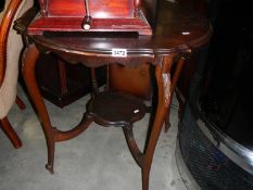 An Edwardian table in good condition.