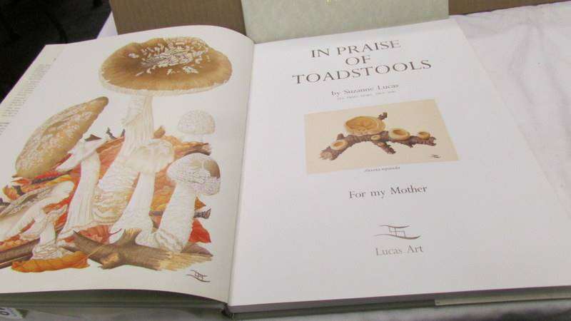 In Praise Of Toadstools vols 1 & 2 by Suzanne Lucas with many colour plates. - Image 3 of 15