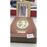 Autobiography of Ravi Chankar, mint and boxed with introduction by George Harrison,