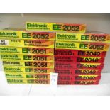 Large lot of German electronic experiment kits, 6 x EE2040, 7 x EE2051, 4 x EE2052,