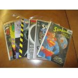 7 graphic novels including Batmans No Mans Land and Superman for Earth