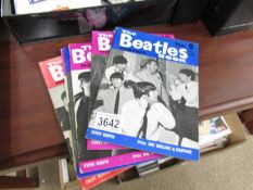 8 early Beatles monthly magazines, 4, 2 x 5, 6, 2 x 9, 10, 22.
