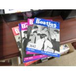 8 early Beatles monthly magazines, 4, 2 x 5, 6, 2 x 9, 10, 22.