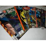 A quantity of Batman comics