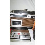 A Grundig C231, working, A Grundig C410 a/f, a Grundig C6000 radio cassette a/f.