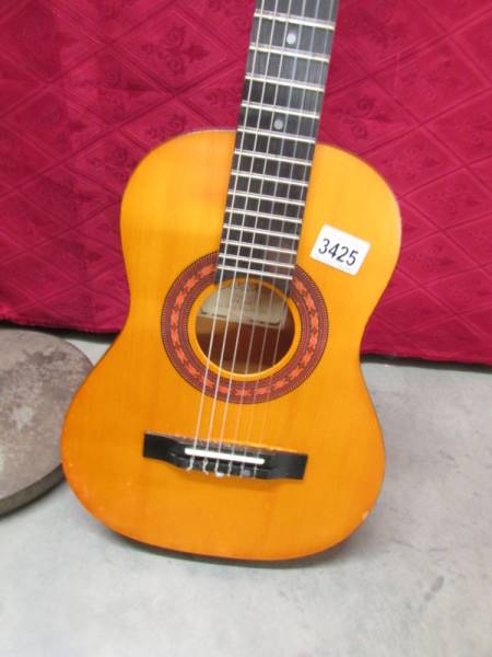 An Encore Enczon Spanish guitar with soft case, in good condition. - Image 2 of 3