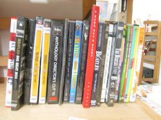 A mixed lot of DVD's.