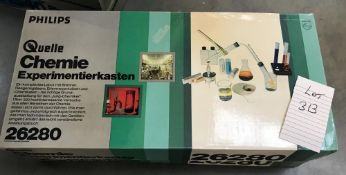 2 Philips (German) chemistry kits 26280, may be missing some components, so being sold as seen,