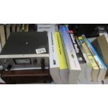 A Maspro LC2E signal checker and a good selection of shortwave/scanning books.