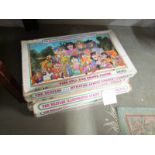 7 The Beatles Ilustrated lyrics puzzle in a puzzle, puzzes complete and with answers but no posters.