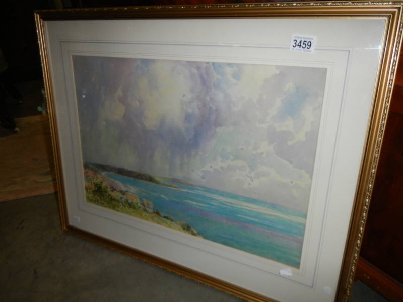 A good old framed and glazed watercolour.