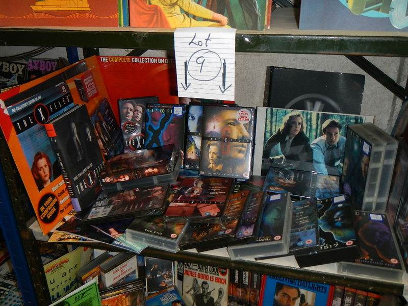 On shelf on Magazines, books, videos, CD's etc., relating to The X Files. - Image 2 of 7