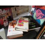 7 Beatles coffee table books.