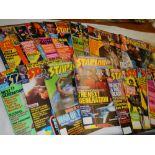 A quantity of Starlog magazines