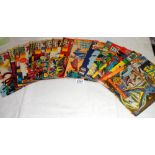 A mixed lot of comics including Star Wars & Avengers etc.