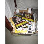 A box of Beatles magazines etc.