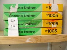 4 Philips electronic engineer kits EE1005, boxes a/f, all are sealed inside, being sold as seen,